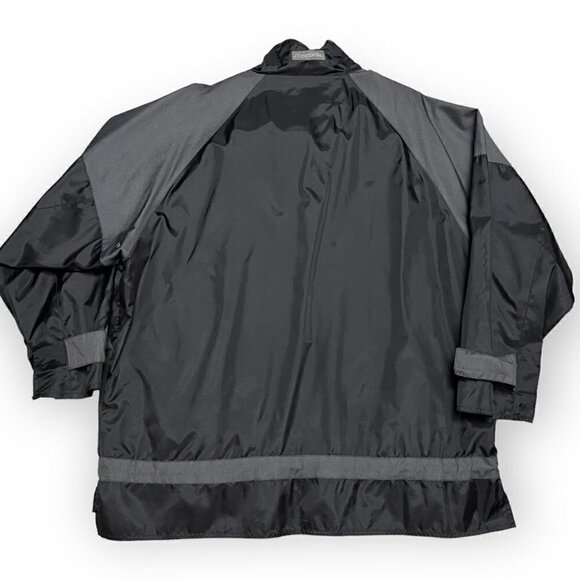 Reebok Vintage 90s Lightweight Retro Black Windbreaker Track Jacket Mens Medium - Picture 4 of 4